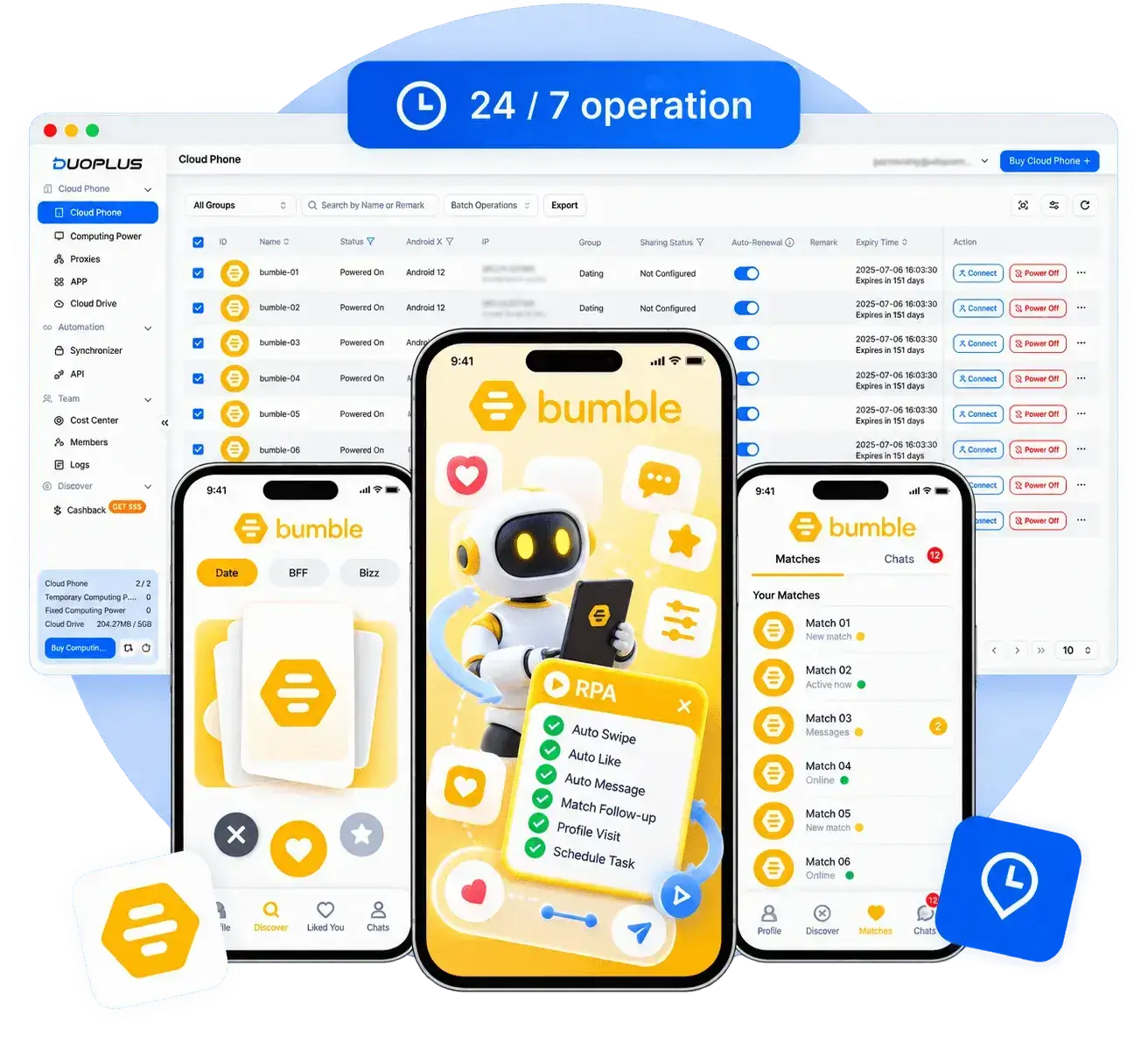 统一的 Bumble 帐户管理 统一的 Bumble 帐户管理