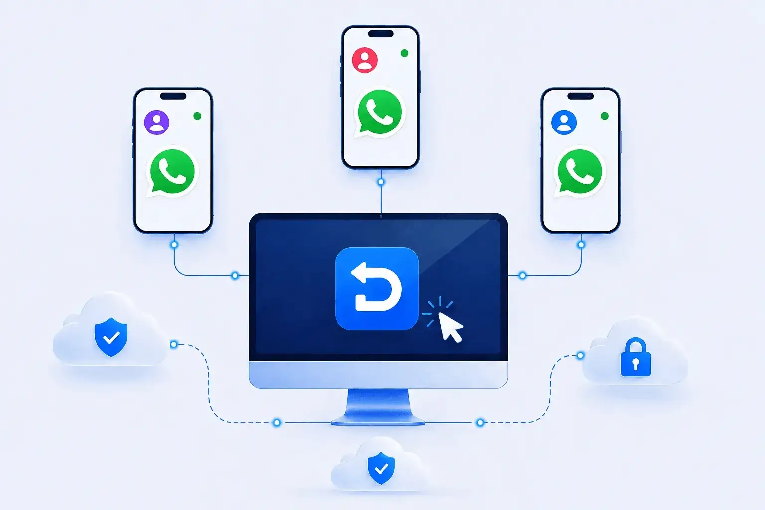 通过独立云手机安全管理多个 WhatsApp 账号