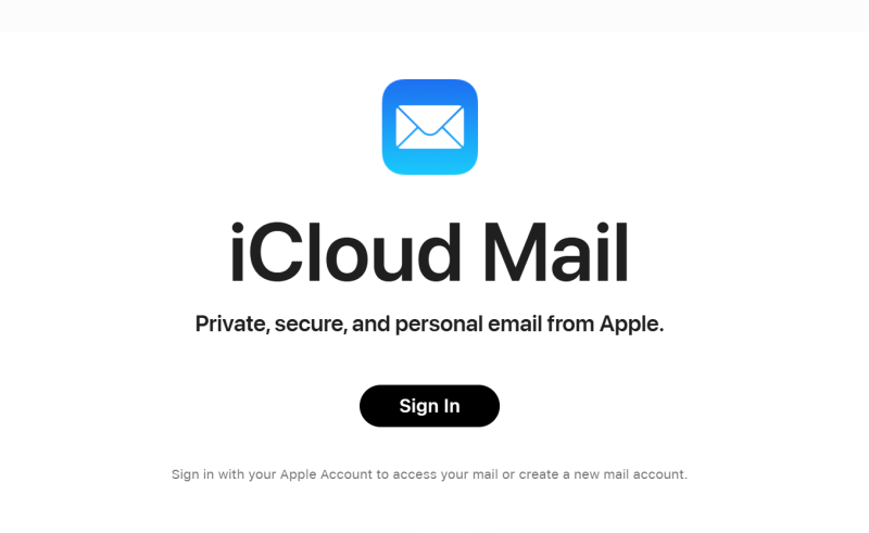 iCloud邮箱官网