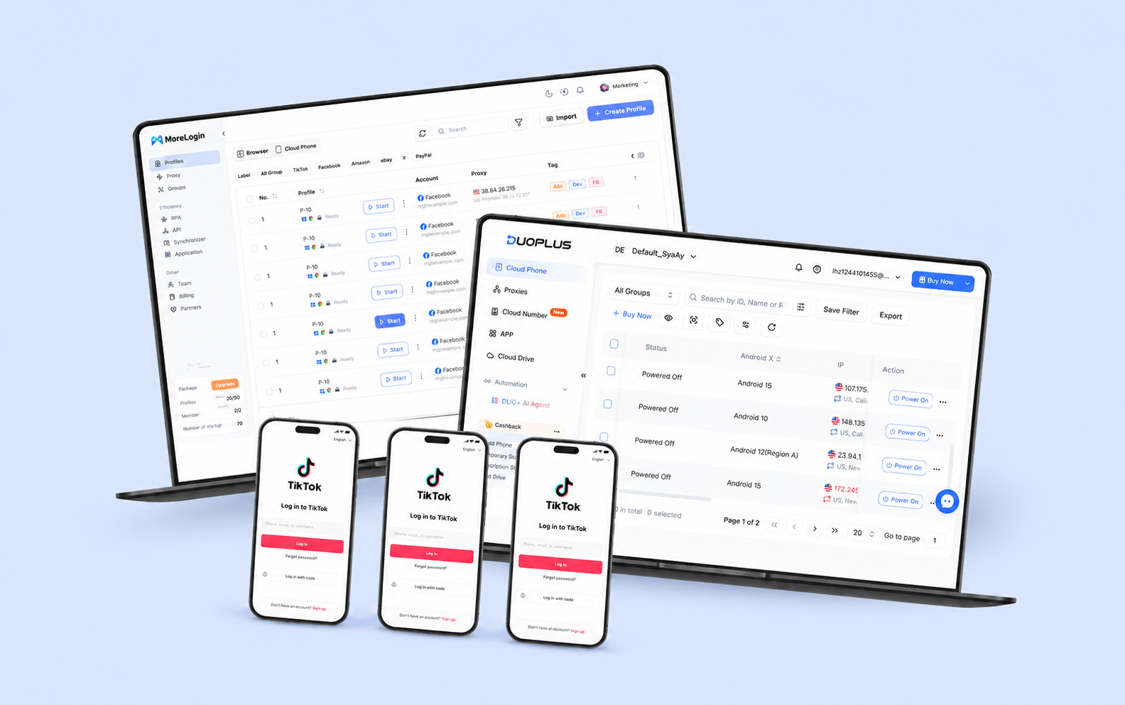 MoreLogin 替代方案怎么选？DuoPlus云手机 对比 MoreLogin